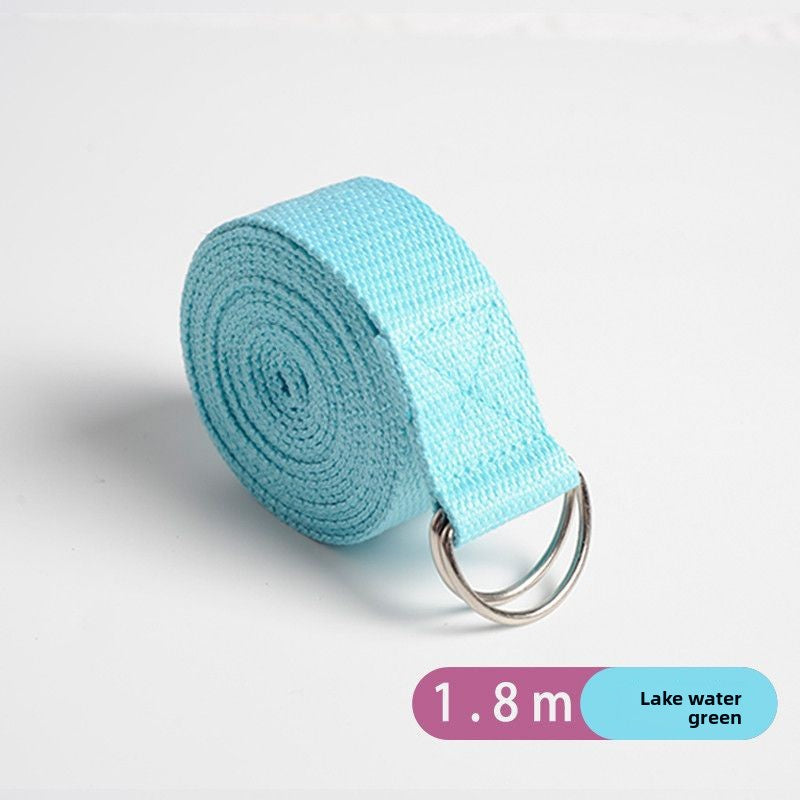 Yoga Stretch Belt Polyester Cotton Beginner Exercise Strap