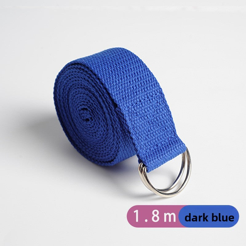 Yoga Stretch Belt Polyester Cotton Beginner Exercise Strap