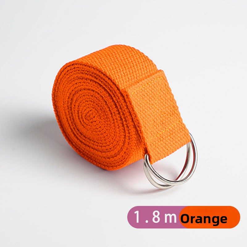 Yoga Stretch Belt Polyester Cotton Beginner Exercise Strap
