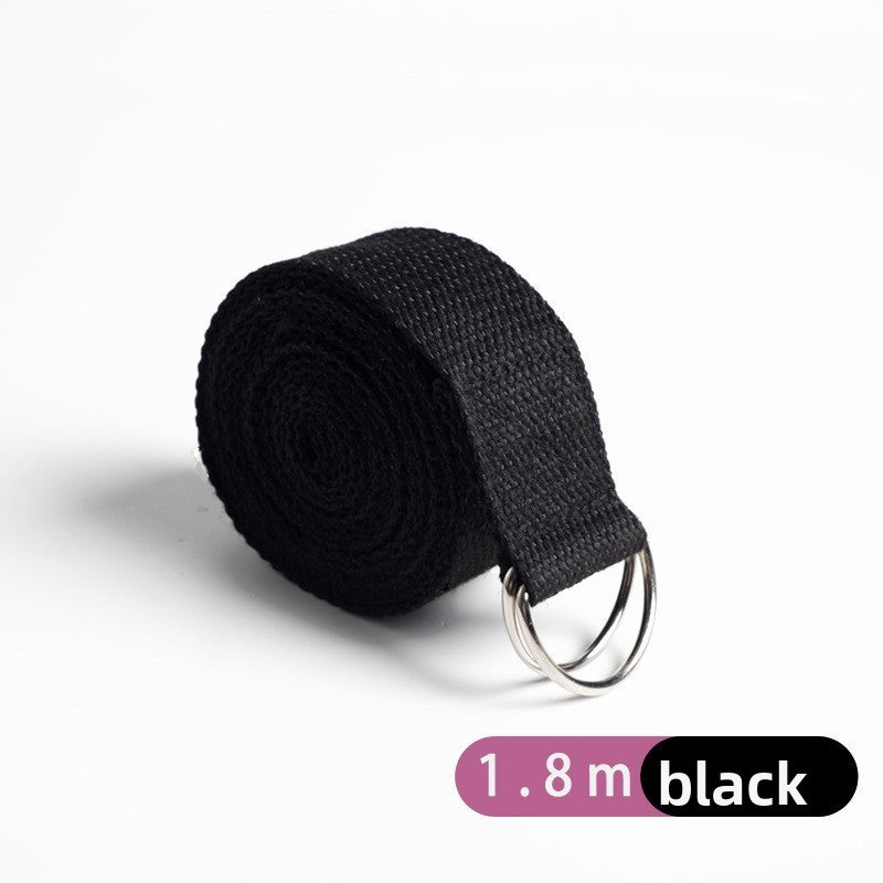 Yoga Stretch Belt Polyester Cotton Beginner Exercise Strap