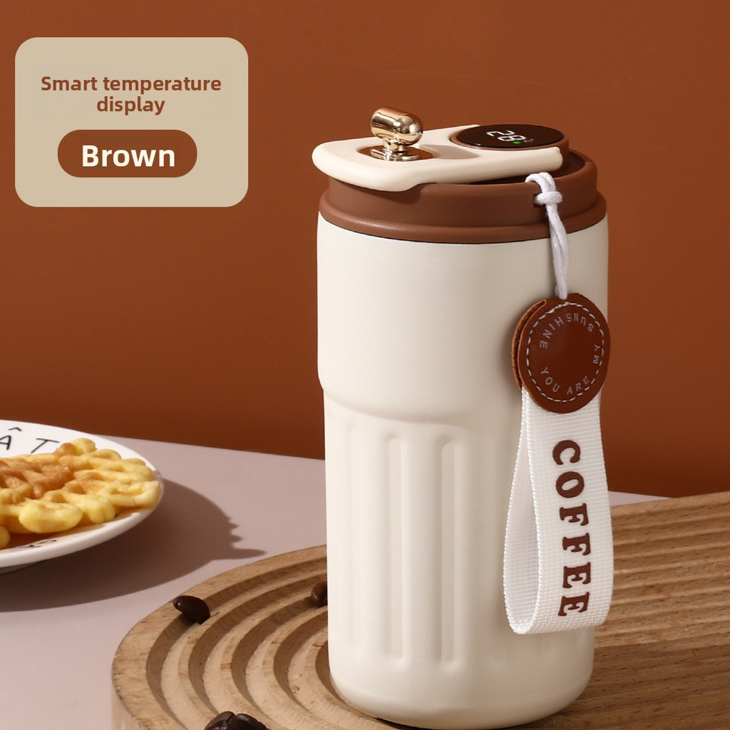 Smart Temperature Display Stainless Steel Vacuum Thermos Cup