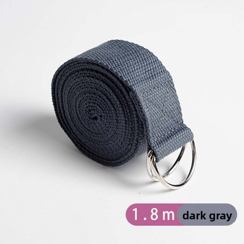 Yoga Stretch Belt Polyester Cotton Beginner Exercise Strap