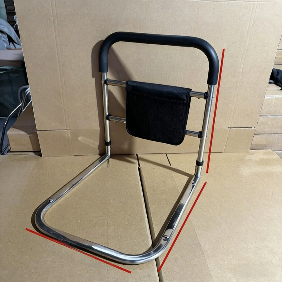 Bedside handrail railing