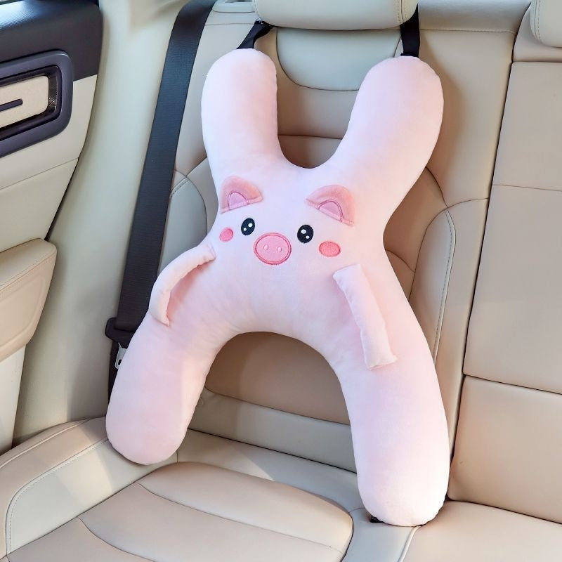 Children Car Pillow Headrest Lumbar Support