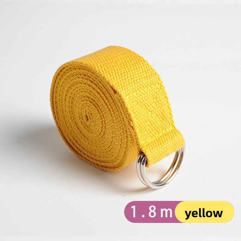 Yoga Stretch Belt Polyester Cotton Beginner Exercise Strap