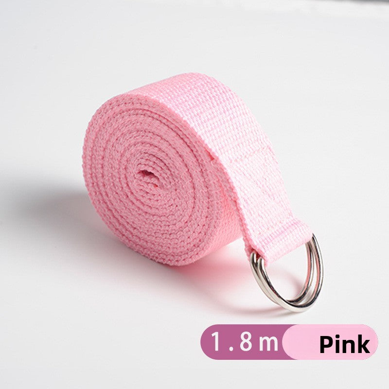 Yoga Stretch Belt Polyester Cotton Beginner Exercise Strap